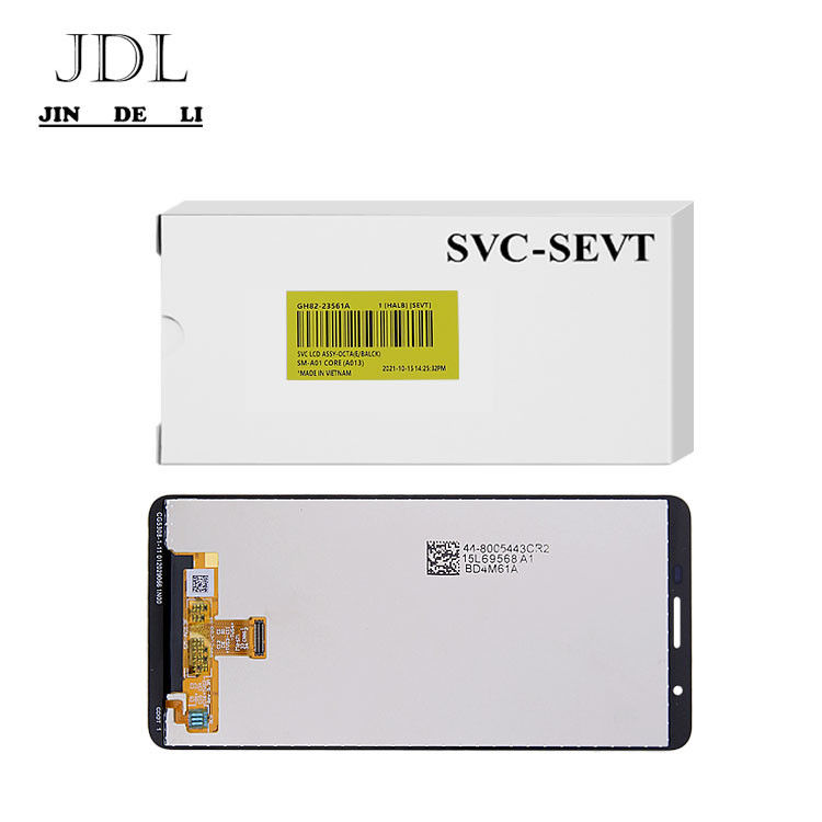 Le noyau professionnel A013 de  A01 d'écran d'affichage à cristaux liquides de téléphone portable montrent la couleur noire