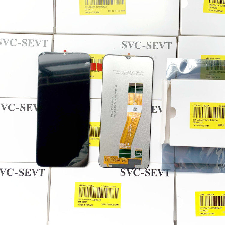Le remplacement de l'écran LCD de téléphone en gros pour  A03 100% original testé écran mobile A035 Pantalla de haute qualité
