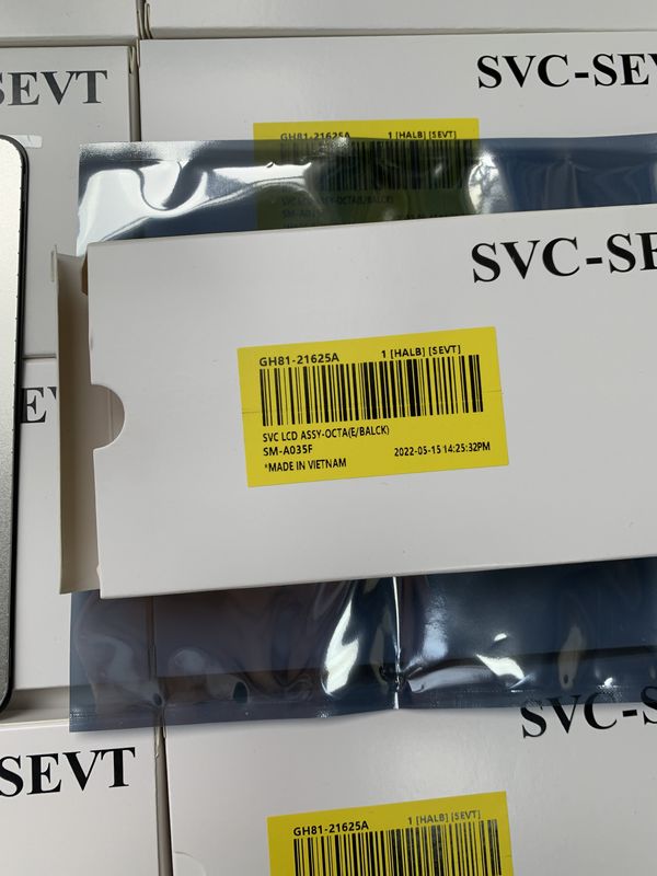 Le remplacement de l'écran LCD de téléphone en gros pour  A03 100% original testé écran mobile A035 Pantalla de haute qualité