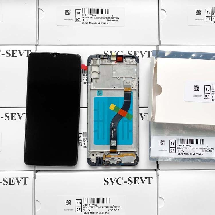 A20S LCD LCD + cadre Pour  A20S Original Service Pack Affichage LCDS  A207 Écran de téléphone portable Pantalla