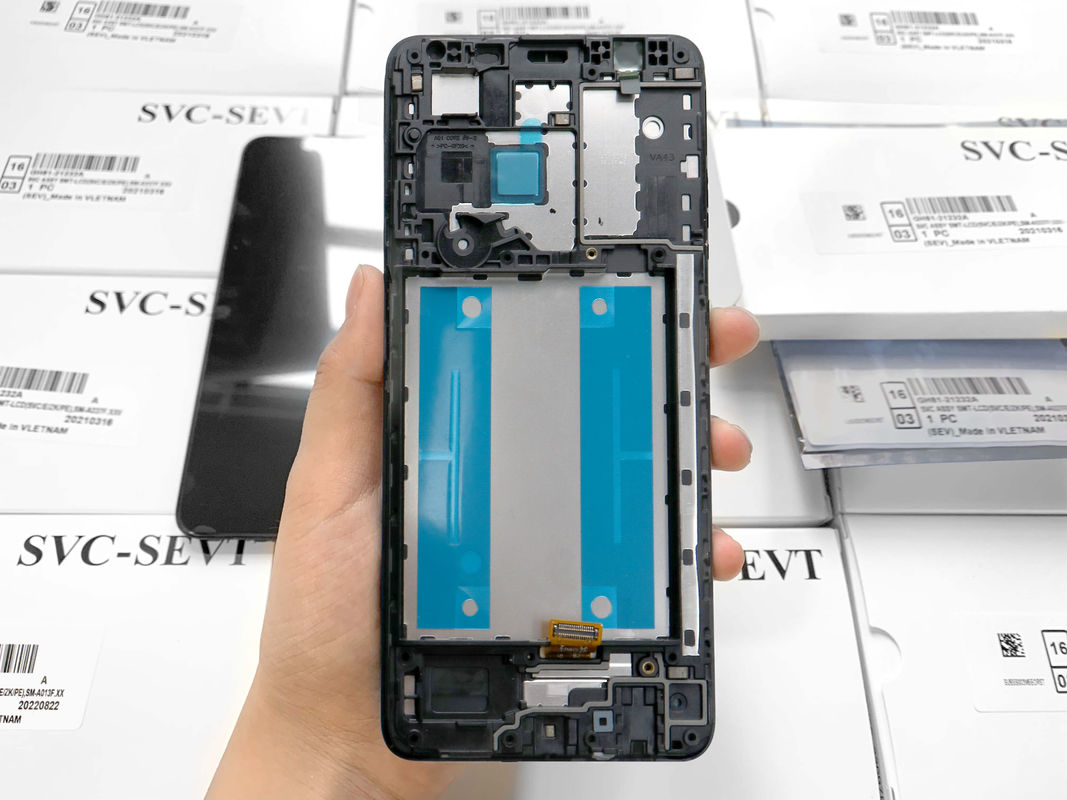 Affichage LCD A013 avec cadre Pour  A013 Original Service Pack LCDS  A01 Corée Écran de téléphone portable Pantalla