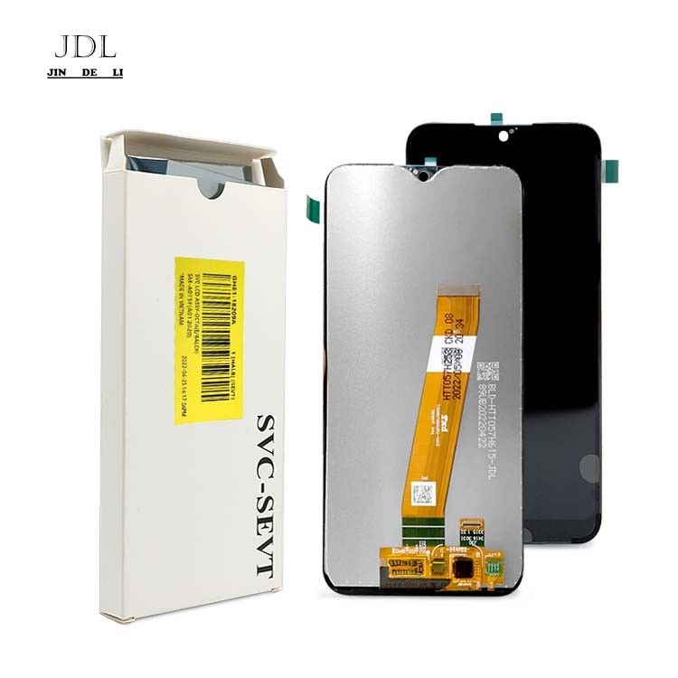 A01 LCD LCD Pour  A01 en gros Écran d'écran de téléphone portable original Pantalla  A105 Service Pack LCDS Touch