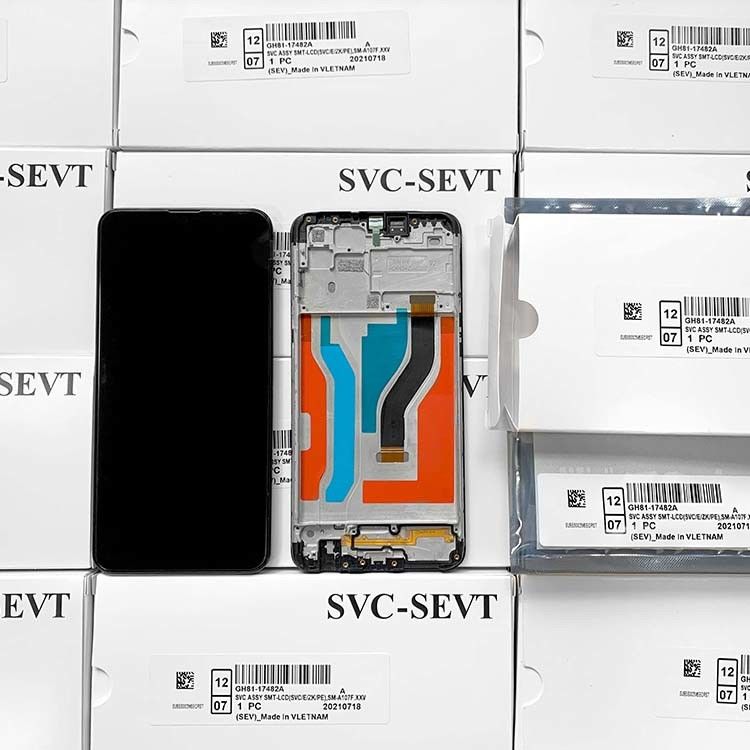 L'écran LCD original A107 en gros avec cadre Pour  a10s Pantalla  A107 Service Pack Affichage LCD