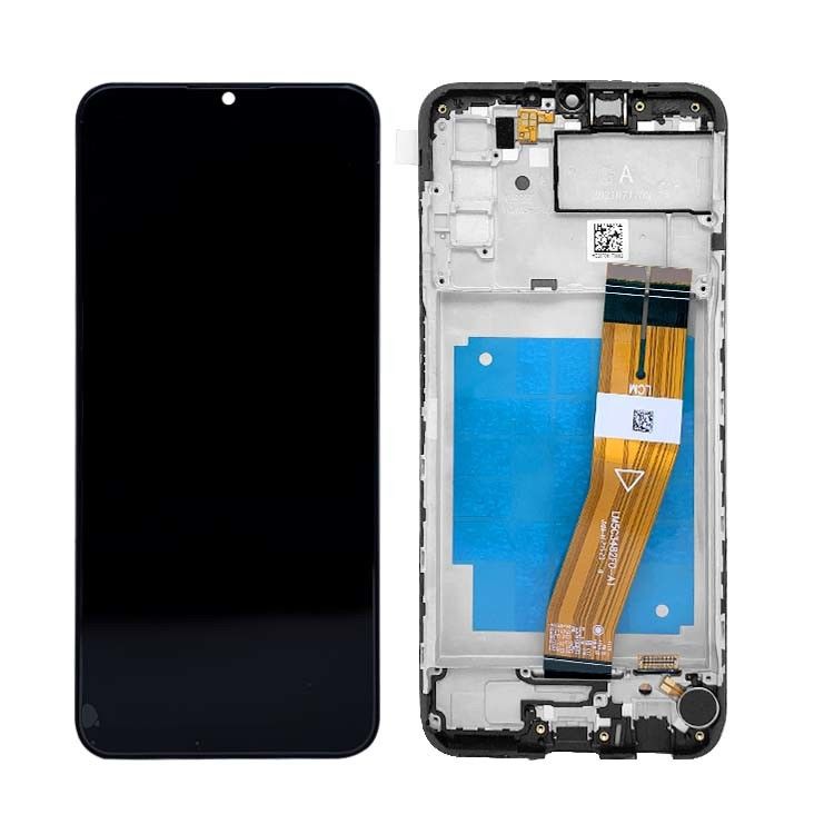 A03 LCD LCD avec cadre Pour  a03 Écran de téléphone portable en gros A035 Original Service Pack Affichage LCD Pantalla