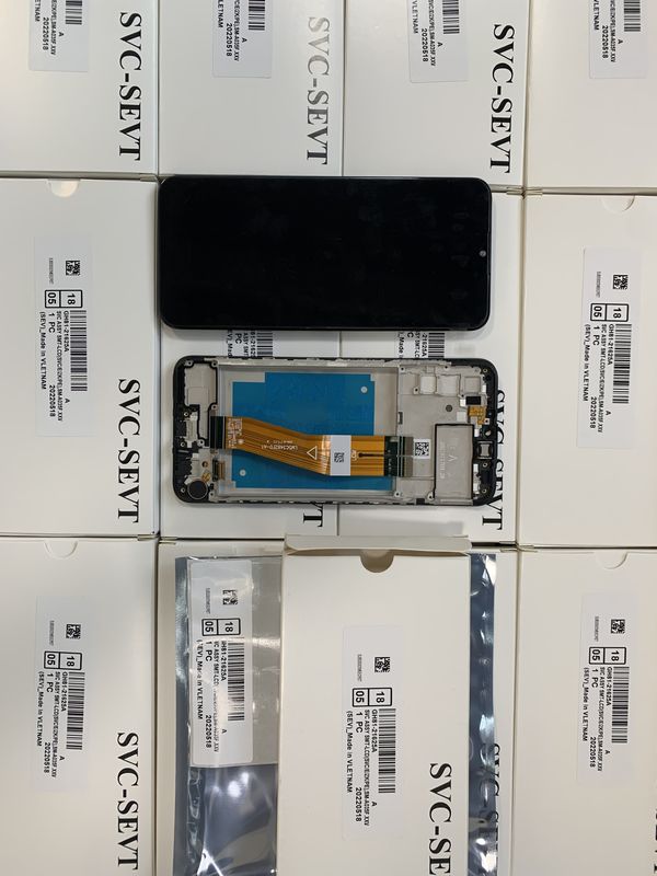A03 LCD LCD avec cadre Pour  a03 Écran de téléphone portable en gros A035 Original Service Pack Affichage LCD Pantalla