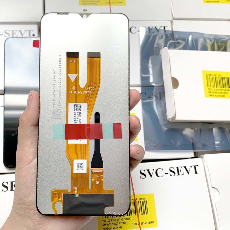 A03 Lcd LCD de base Pour  a03 L'écran tactile du téléphone portable Pantalla  A032 Original Service Pack Affichage LCD