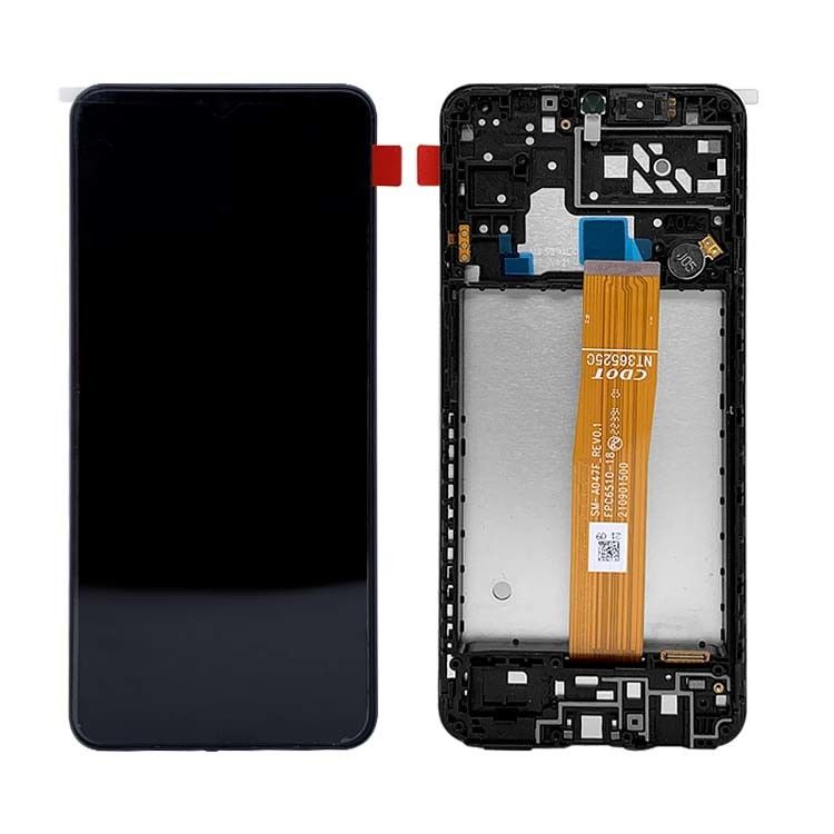 A04S LCD LCD avec cadre Pour  a04s Original Service Pack LCDS  A047 Écran de téléphonie mobile Pantalla