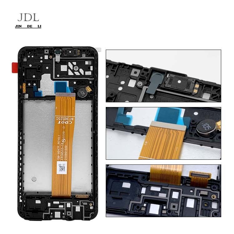 A04S LCD LCD avec cadre Pour  a04s Original Service Pack LCDS  A047 Écran de téléphonie mobile Pantalla