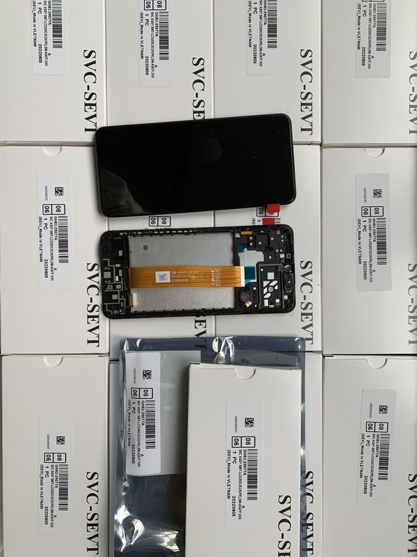 A04S LCD LCD avec cadre Pour  a04s Original Service Pack LCDS  A047 Écran de téléphonie mobile Pantalla