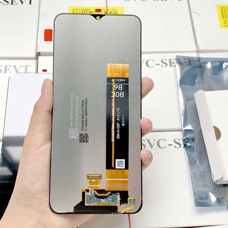 Écran LCD d'origine A13S Pour le  A13 Service Pack Affichage LCDS  A135 A137 Téléphone portable Pantalla tactile