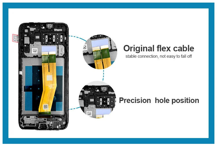 A14 4G LCD avec cadre Pour le téléphone portable  A145P Touch Pantalla  A145R Service Pack Affichage LCD