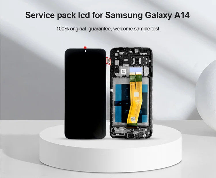 A14 4G LCD avec cadre Pour le téléphone portable  A145P Touch Pantalla  A145R Service Pack Affichage LCD