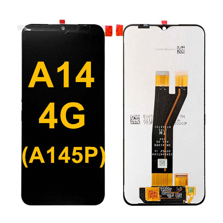 Display d'écran LCD original A14 4G Pour   A145P en gros Téléphone portable Touch Pantalla Service Pack LCDS