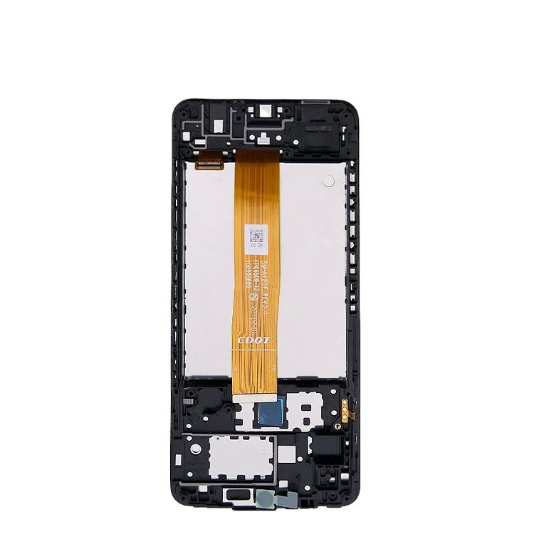 100% service de haute qualité noir couleur A12  LCD original pour affichage supérieur