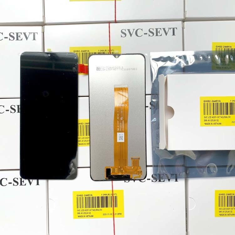 Remplacement LCD A12 noir pour affichage mobile Expédition par EMS FEDEX UPS DHL TNT