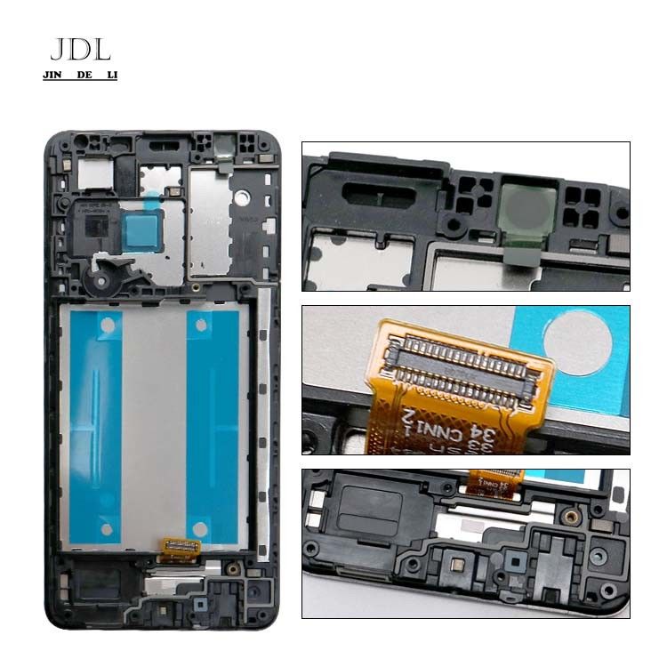 100% service de haute qualité noir couleur A12  LCD original pour affichage supérieur