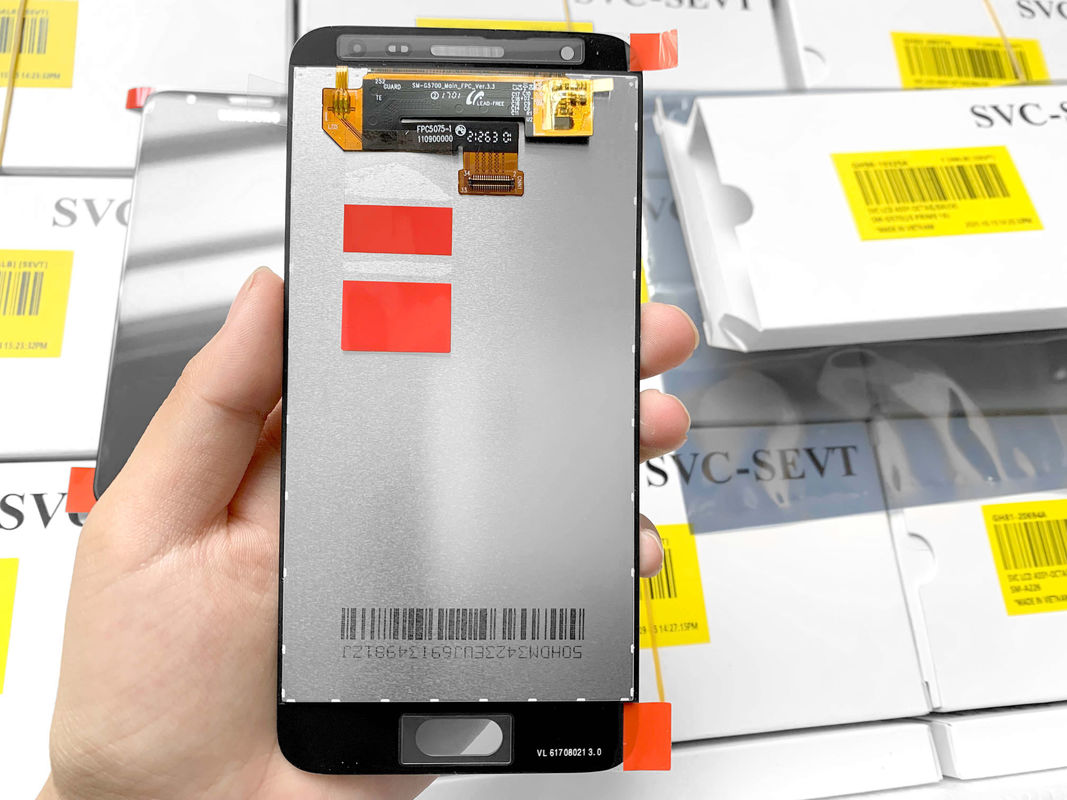 J5 Prime affichage LCD LCD sans cadre Logo personnalisé Impression d'emballage Service