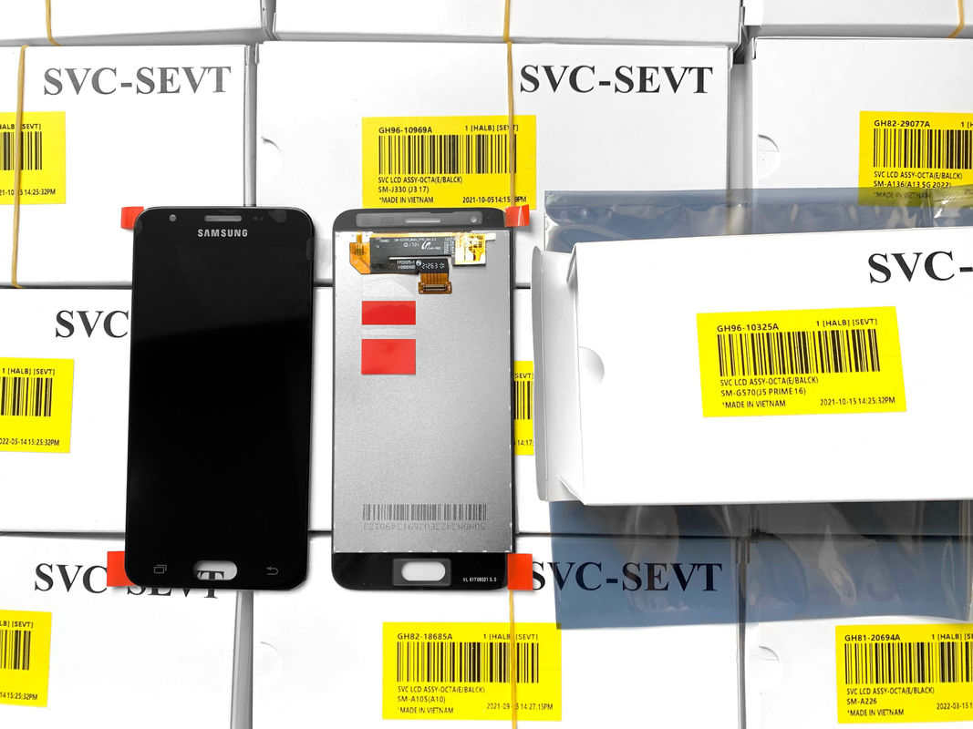 J5 Prime affichage LCD LCD sans cadre Logo personnalisé Impression d'emballage Service