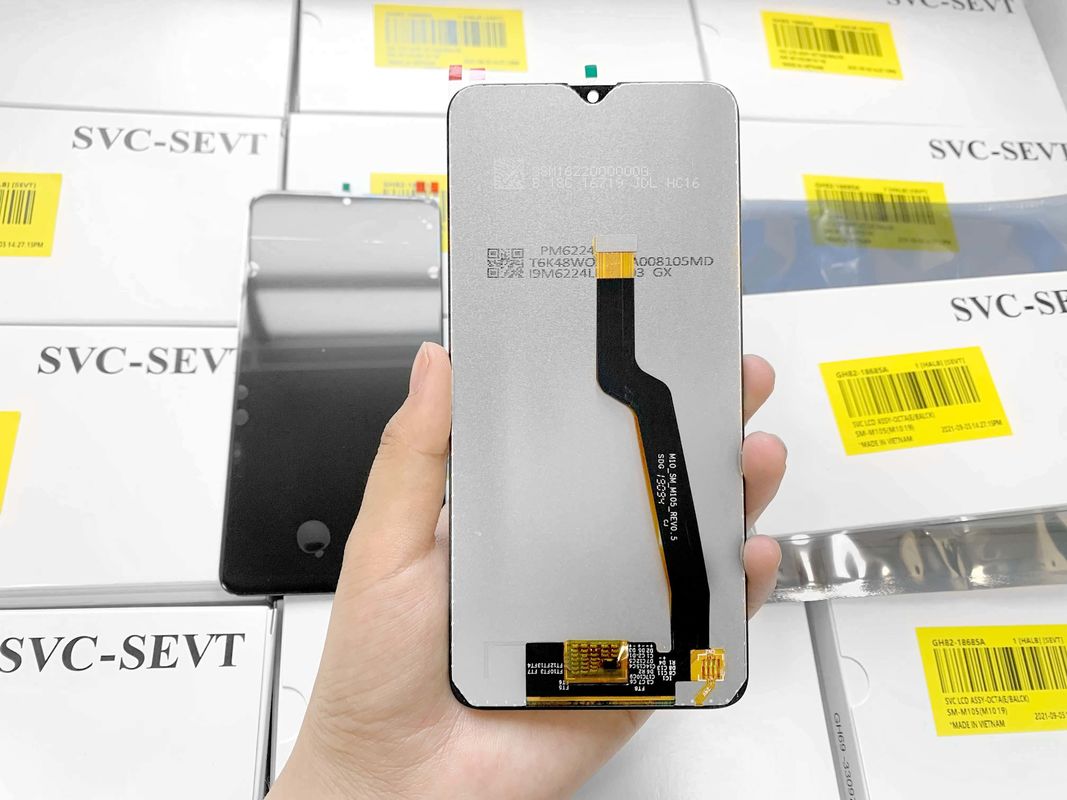 LCD  M105 LCD sans cadre Détails de l'emballage Original Service Pack Boîte en carton en mousse