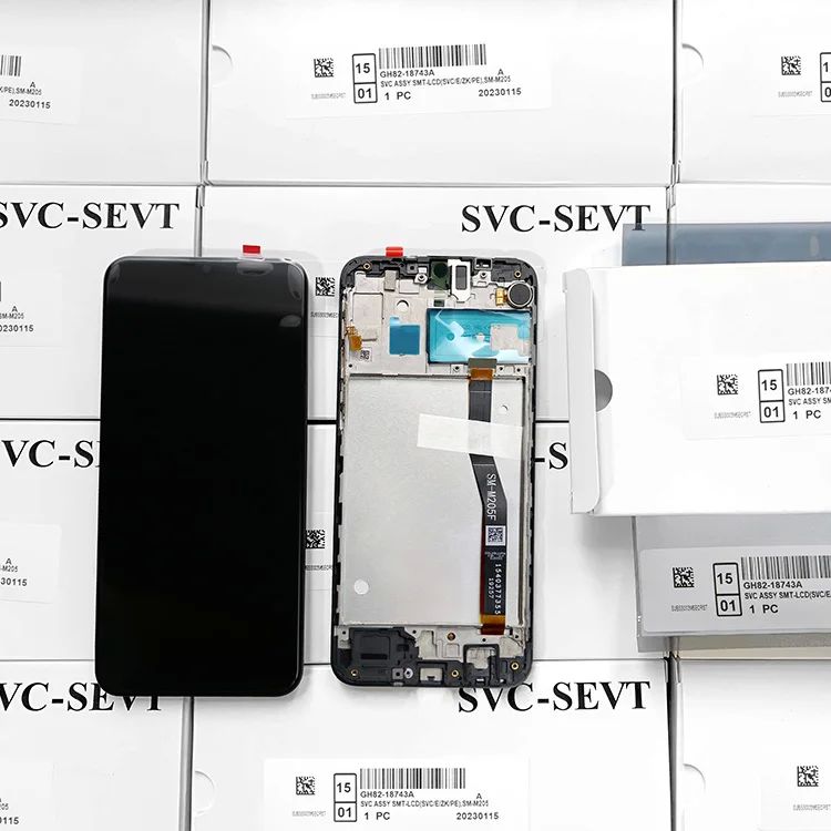 Service Pack original M20 Écran tactile sans cadre Type d'affichage LCD pour votre entreprise
