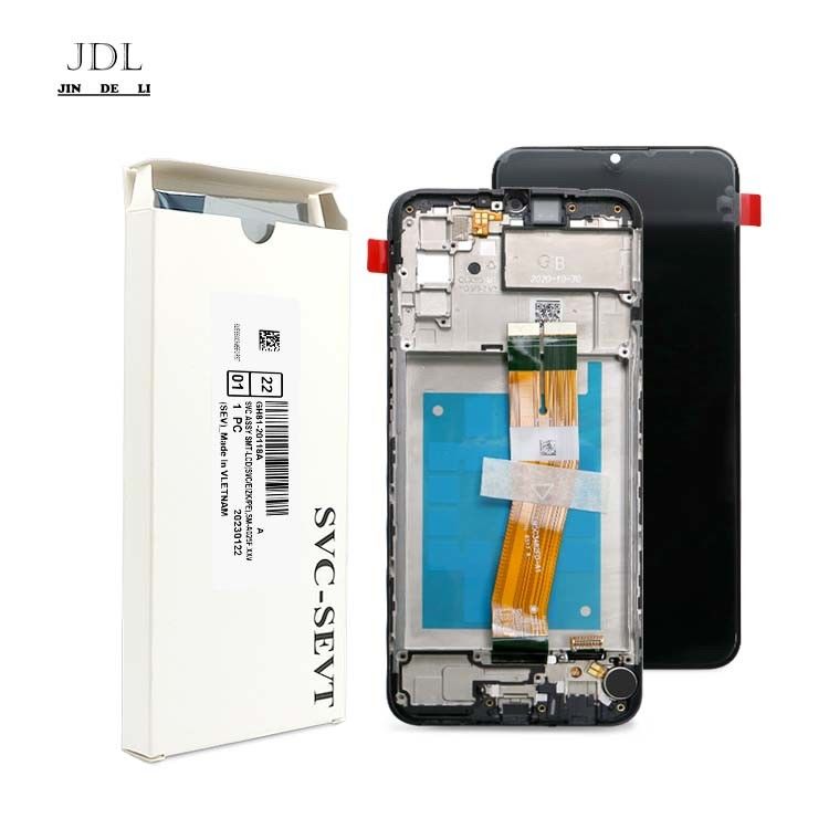 Écran LCD du téléphone A02s Remplacement d'écran LCD pour affichage haute performance Service Pack