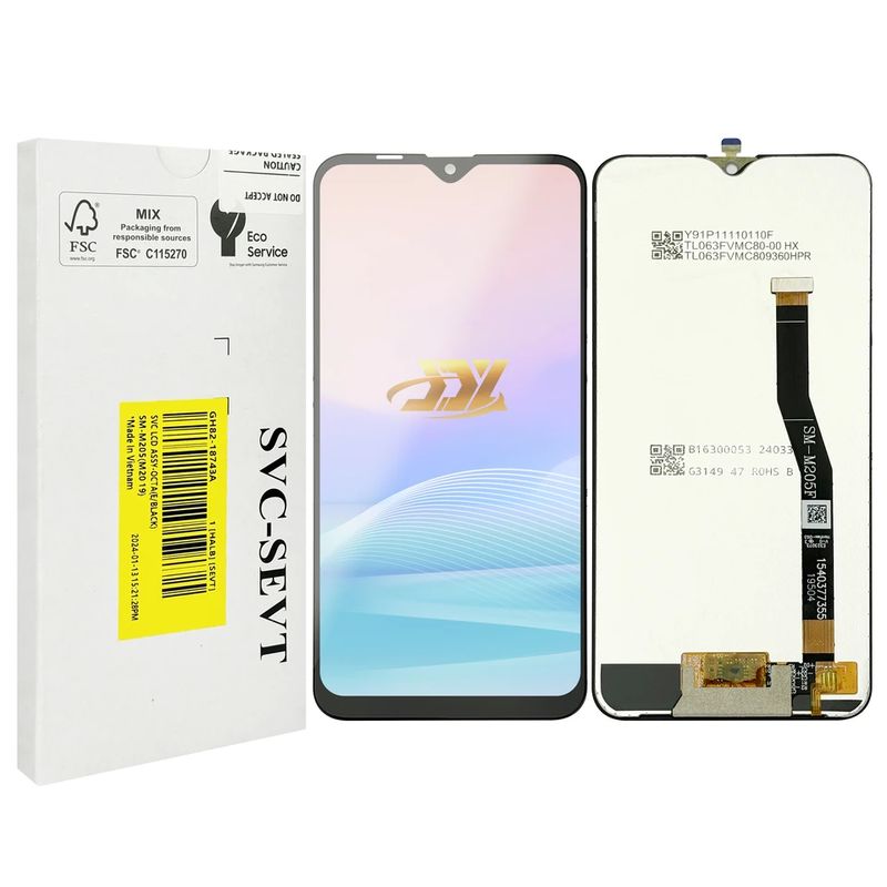 LCD de remplacement d'origine 100% testé Strictement LCD M20 affichage LCD écran tactile Écran de téléphone portable