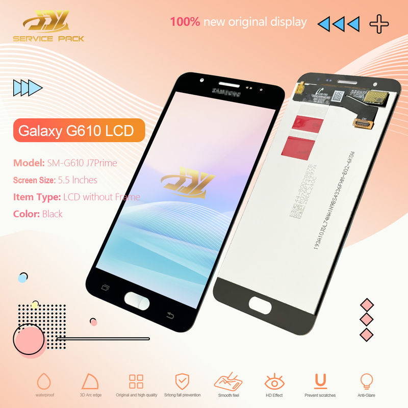 JDL J7 Prime écran LCD sans cadre écran de remplacement 1080p pixels écran de téléphone portable