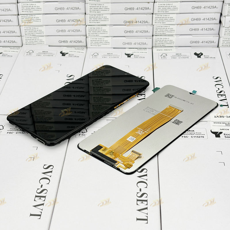 Téléphone portable A02 Écran LCD de remplacement 6,5 pouces avec écran de téléphone portable Svc LCD à contraste élevé