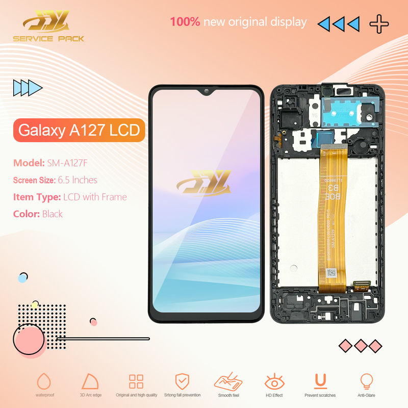 A127 LCD avec cadre Pour  a127 Original New Service Pack Affichage de l'écran mobile  A12 Nacho Touch Pantalla