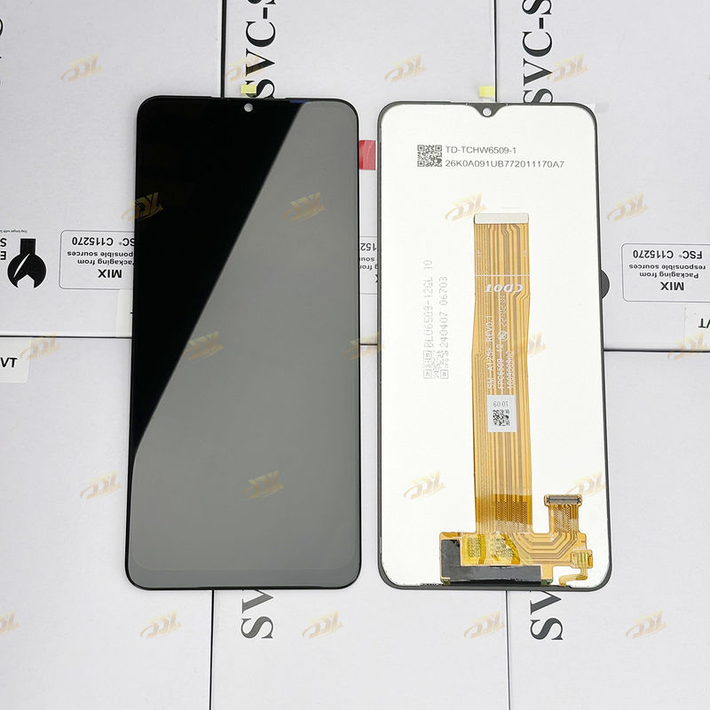 Remplacement d'affichage à cristaux liquides du téléphone portable A12 6,5 affichage à cristaux liquides Service Pack original de  A125 de pouce