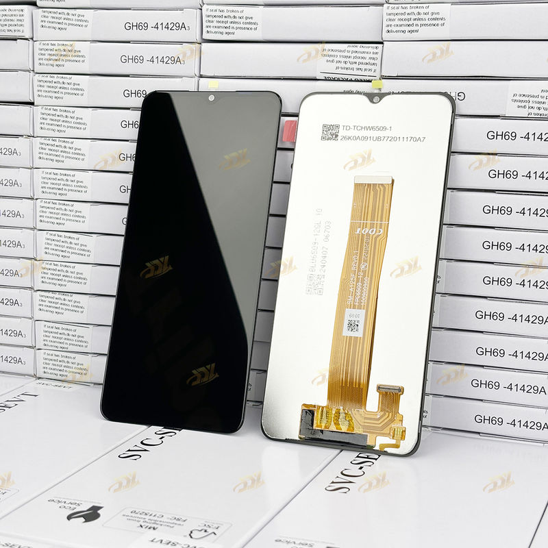 Remplacement d'affichage à cristaux liquides du téléphone portable A12 6,5 affichage à cristaux liquides Service Pack original de  A125 de pouce