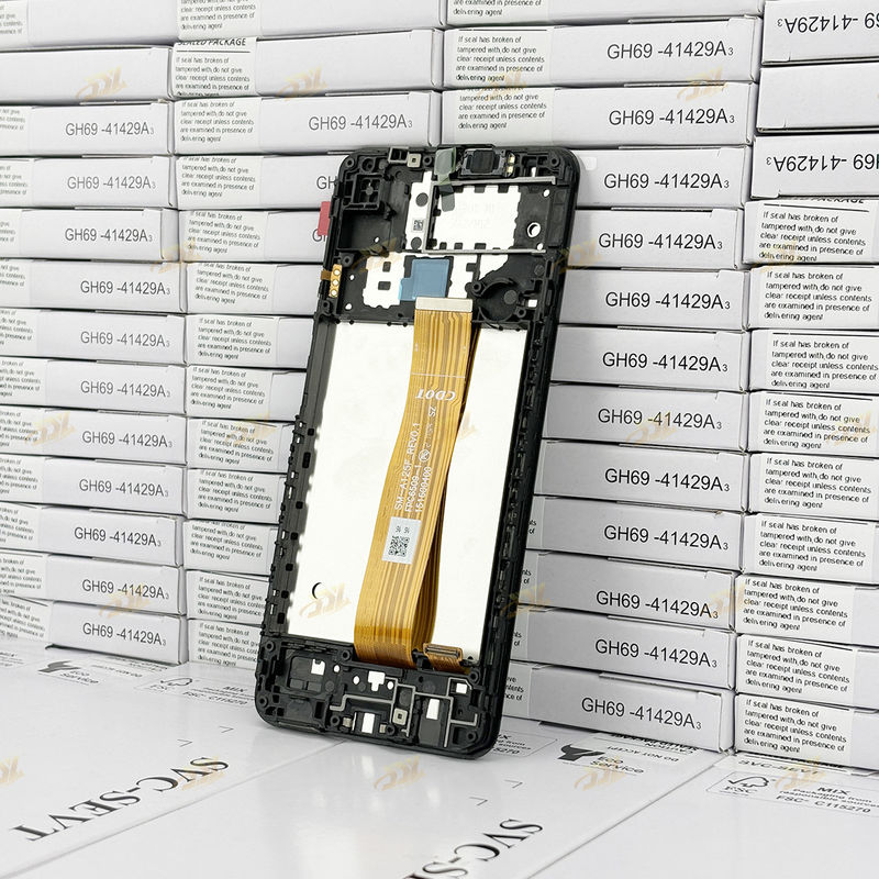 A125 Lcd original Panatlla avec cadre Pour  a125 Service Pack Écran LCDS  A125 Téléphone portable Affichage tactile